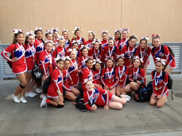 Fallon Middle School Cheer Team